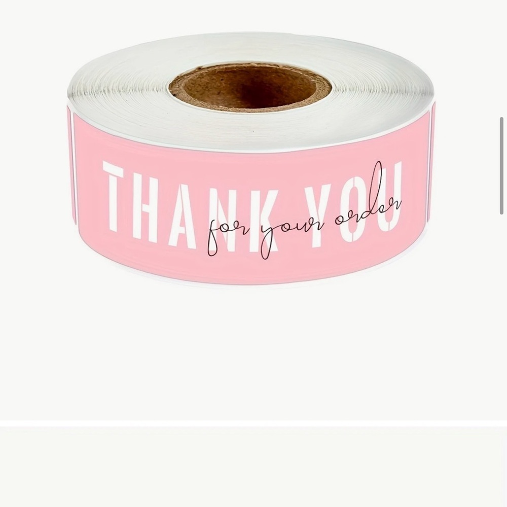 120 Thank You stickers NWT